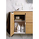 Купить Тумба с раковиной дуб золотой 91,8 см Aqwella 5 Stars Accent ACC0109RDZ + Mal.09.04.D-R в магазине сантехники Santeh-Crystal.ru