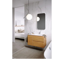 Комплект мебели дуб золотой 91,8 см Aqwella 5 Stars Accent ACC0109RDZ + Mal.09.04.D-R + RM0205W