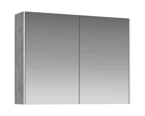 Купить Комплект мебели бетон светлый 80 см Aqwella 5 Stars Mobi MOB0108BS + MOB0708BS + 641945 + MOB0408 + MOB0717BS в магазине сантехники Santeh-Crystal.ru