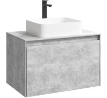 Тумба с раковиной бетон светлый 80 см Aqwella 5 Stars Mobi MOB0108BS + MOB0708BS + 4640021064269