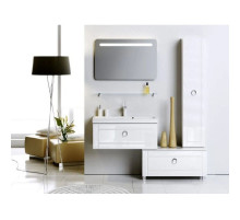 Комплект мебели белый глянец 80 см Aqwella 5 Stars Infinity inf.01.08/001 + Inf.08.04.D + Inf.02.08