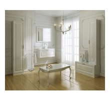 Комплект мебели белый глянец 80 см Aqwella 5 Stars Empire Emp.01.08/W + Inf.08.04.D + Emp.02.10/W