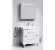 Комплект мебели белый глянец 81 см Aqwella Neo Neo.01.08 + 1.WH30.2.084 + Neo.04.08