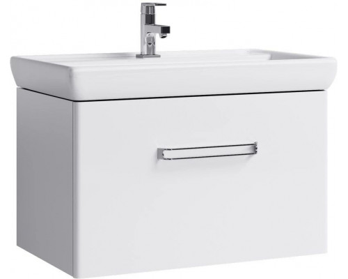 Заказать Тумба с раковиной белый глянец 81 см Aqwella Neo NEO01081 + 1.WH30.2.084 в магазине сантехники Santeh-Crystal.ru