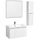 Купить Комплект мебели белый глянец 85 см Акватон Шерилл 1A208801SH010 + 1A71443KSH010 + 1A210302SH010 в магазине сантехники Santeh-Crystal.ru