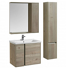 Комплект мебели сосна арлингтон 80 см Акватон Стоун 1A228201SX850 + 1WH302251 + 1A228302SX850