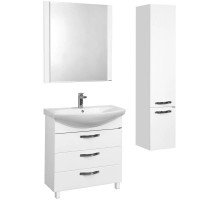 Комплект мебели белый 80,5 см Акватон Ария 1A141301AA010 + 1WH207783 + 1A141902AA010