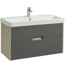 Тумба с раковиной грей/дуб ойстер 90 см Акватон Оливия 1A2544K0OLUG0