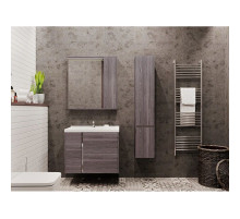 Комплект мебели грецкий орех 80 см Акватон Стоун 1A228201SXC80 + 1WH302251 + 1A228302SXC80