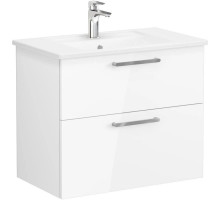 Тумба с раковиной белый глянец 80 см VitrA Root 66306