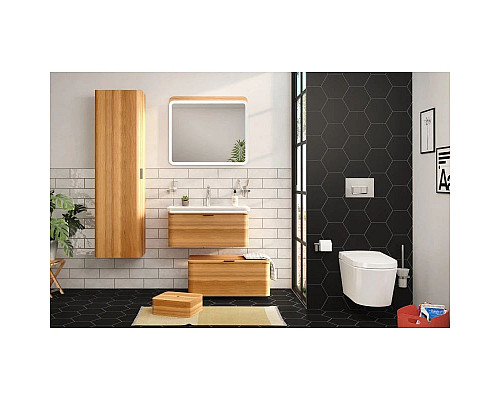 Santeh-Crystal.ru: Тумба с раковиной натуральная древесина 79,5 см Vitra Nest Trendy 56138 Купить Тумба с раковиной натуральная древесина 79,5 см Vitra Nest Trendy 56138 в магазине сантехники Santeh-Crystal.ru