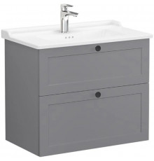 Тумба с раковиной серый матовый 80,5 см Vitra Root Classic 68871