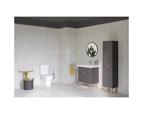 Santeh-Crystal.ru: Тумба с раковиной антрацит матовый/дуб 78 см Vitra Sento 60836 Приобрести Тумба с раковиной антрацит матовый/дуб 78 см Vitra Sento 60836 в магазине сантехники Santeh-Crystal.ru