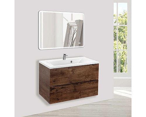 Santeh-Crystal.ru: Комплект мебели темный дуб 75 см Vincea Mia VMC-2MA750RW + VCB-3M750W + VLM-3VC800 Купить Комплект мебели темный дуб 75 см Vincea Mia VMC-2MA750RW + VCB-3M750W + VLM-3VC800 в магазине сантехники Santeh-Crystal.ru