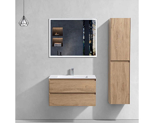 Santeh-Crystal.ru: Комплект мебели натуральный дуб 80 см Vincea Luka VMC-2L800NO + VCB-13800W + VLM-3VN800 Заказать Комплект мебели натуральный дуб 80 см Vincea Luka VMC-2L800NO + VCB-13800W + VLM-3VN800 в магазине сантехники Santeh-Crystal.ru