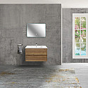 Комплект мебели дуб табачный 81,5 см Vincea Gio VMC-2G800TO + VBS-13980 + VLM-2I800