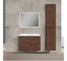 Комплект мебели темный дуб 80,5 см Vincea Fine VMC-2F800RW + VCB-1F800W + VLM-2A800