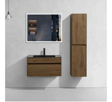 Комплект мебели дуб табачный 80 см Vincea Chiara VMC-2C800TO + VCB-13800B + VLM-3VN800