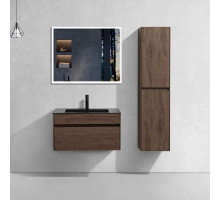 Комплект мебели темный дуб 80 см Vincea Chiara VMC-2C800RO + VCB-13800B + VLM-3VN800