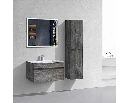 Santeh-Crystal.ru: Тумба с раковиной серый камень 80 см Vincea Chiara VMC-2C800GS + VCB-13800W Купить Тумба с раковиной серый камень 80 см Vincea Chiara VMC-2C800GS + VCB-13800W в магазине сантехники Santeh-Crystal.ru
