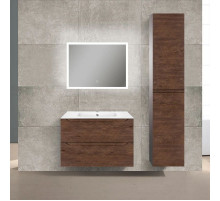 Комплект мебели темный дуб 81 см Vincea Norma VMC-2N800RW + VCB-2N800W + VLM-2B800