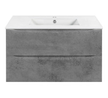 Тумба с раковиной бетон 91,5 см Vincea Mia VMC-2MC900BT + VBS-13990