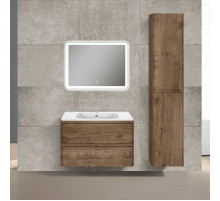 Комплект мебели дуб винтаж 79,4 см Vincea Vico VMC-2V800VO + VCB-2VP800W + VLM-2A800