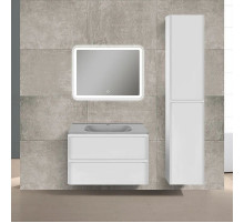 Комплект мебели белый глянец 79,4 см Vincea Vico VMC-2V800GW + VCB-2VP800G + VLM-2A800