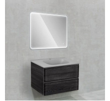 Комплект мебели черное дерево 79,4 см Vincea Vico VMC-2V800CN + VCB-2VP800G + VLM-3MA800