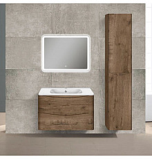 Комплект мебели дуб винтаж 79,4 см Vincea Paola VMC-2P800VO + VCB-2VP800W + VLM-2A800