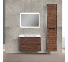 Комплект мебели темный дуб 79,4 см Vincea Paola VMC-2P800RW + VCB-2VP800W + VLM-2A800