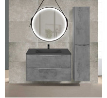 Комплект мебели бетон 79,4 см Vincea Paola VMC-2P800BT + VCB-2VP800B + VLM-2N700+