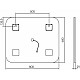 Приобрести Комплект мебели бетон 79,4 см Vincea Paola VMC-2P800BT + VCB-2VP800W + VLM-2A800 в магазине сантехники Santeh-Crystal.ru