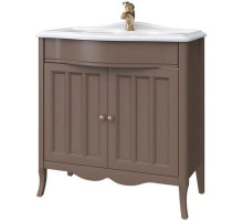 Тумба шоколад матовый 79 см Caprigo Marsel 33812-TP809