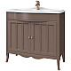 Купить Тумба шоколад матовый 89 см Caprigo Marsel 33813-TP809 в магазине сантехники Santeh-Crystal.ru