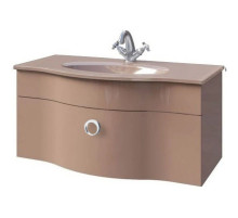 Тумба капучино глянец 85 см Caprigo Nokturn 1313-TP019