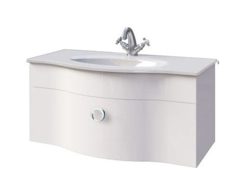 Купить Тумба белый матовый 85 см Caprigo Nokturn 1313-TP811 в магазине сантехники Santeh-Crystal.ru