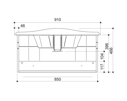 Купить Тумба белый матовый 85 см Caprigo Nokturn 1313-TP811 в магазине сантехники Santeh-Crystal.ru