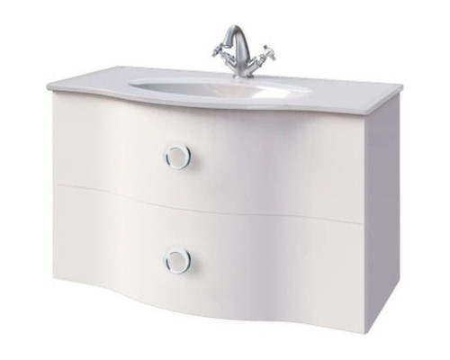 Заказать Тумба белый матовый 85 см Caprigo Nokturn 1319-TP811 в магазине сантехники Santeh-Crystal.ru