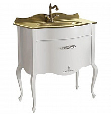 Тумба белый матовый 80,6 см Caprigo Bourget 11012-B016