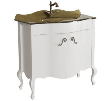 Тумба белый матовый 90,6 см Caprigo Bourget 11024-B016