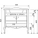 Купить Тумба черный матовый 90,6 см Caprigo Bourget 11024-B042 в магазине сантехники Santeh-Crystal.ru