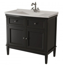 Тумба черный матовый 89,2 см Caprigo Jardin 10413-B032