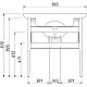 Приобрести Тумба антарктида 74,6 см Caprigo Jersey 34312-TP817 в магазине сантехники Santeh-Crystal.ru