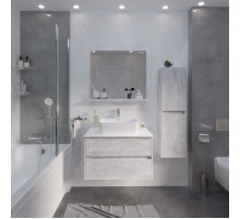 Комплект мебели светлый цемент 80 см Grossman Эдванс 108010 + GR-3016 + 208007