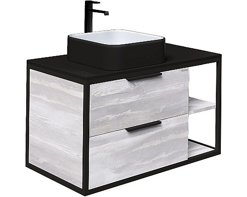 Santeh-Crystal.ru: Комплект мебели шанико/черный 90 см Grossman Лофт 109002 + GR-4042BW + 209001 Купить Комплект мебели шанико/черный 90 см Grossman Лофт 109002 + GR-4042BW + 209001 в магазине сантехники Santeh-Crystal.ru