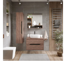 Комплект мебели дуб винтаж/графит 80 см Grossman Лайф 108015 + GR-3020 + 208008