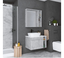 Комплект мебели бетон 80 см Grossman Фалькон 108005 + GR-3020 + 208003