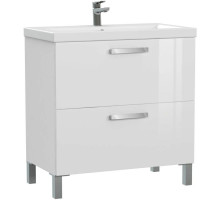 Тумба белый глянец 77,6 см Cersanit Melar 64130