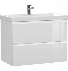 Тумба белый глянец 77,6 см Cersanit Moduo 64141